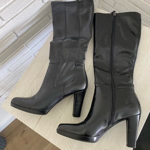 New Franco Sarto tall heeled boots size 6M